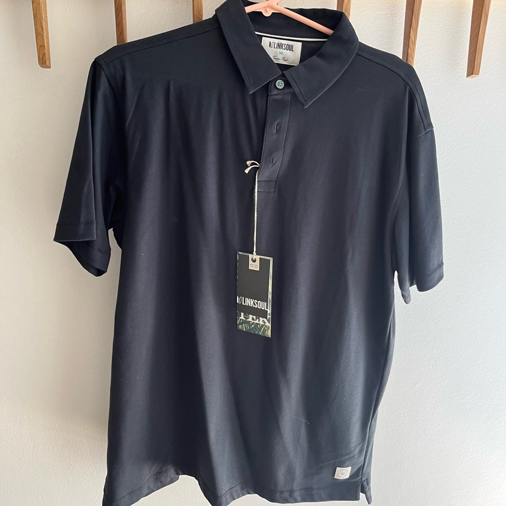 Brand new linksoul dry tech polo